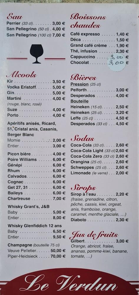 Le Verdun (Chez Ritchy) - Menu Image 2